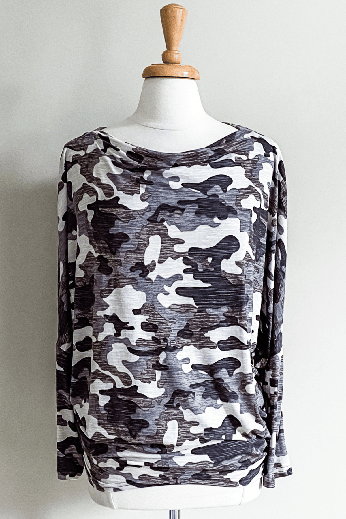 Explore More Sweatshirt in Brown Camo Fall 2023 Collection  from Diane Kroe