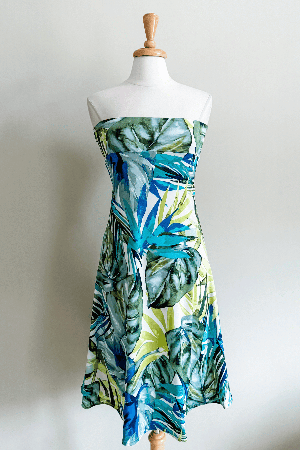 Diane Kroe Wear-Ever Skirt Dress in Coastal Palm