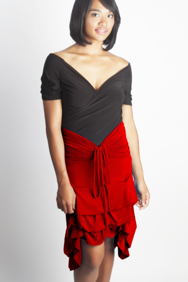Diane Kroe Bubble Dress - Convertible Skirt Dress worn skirt style