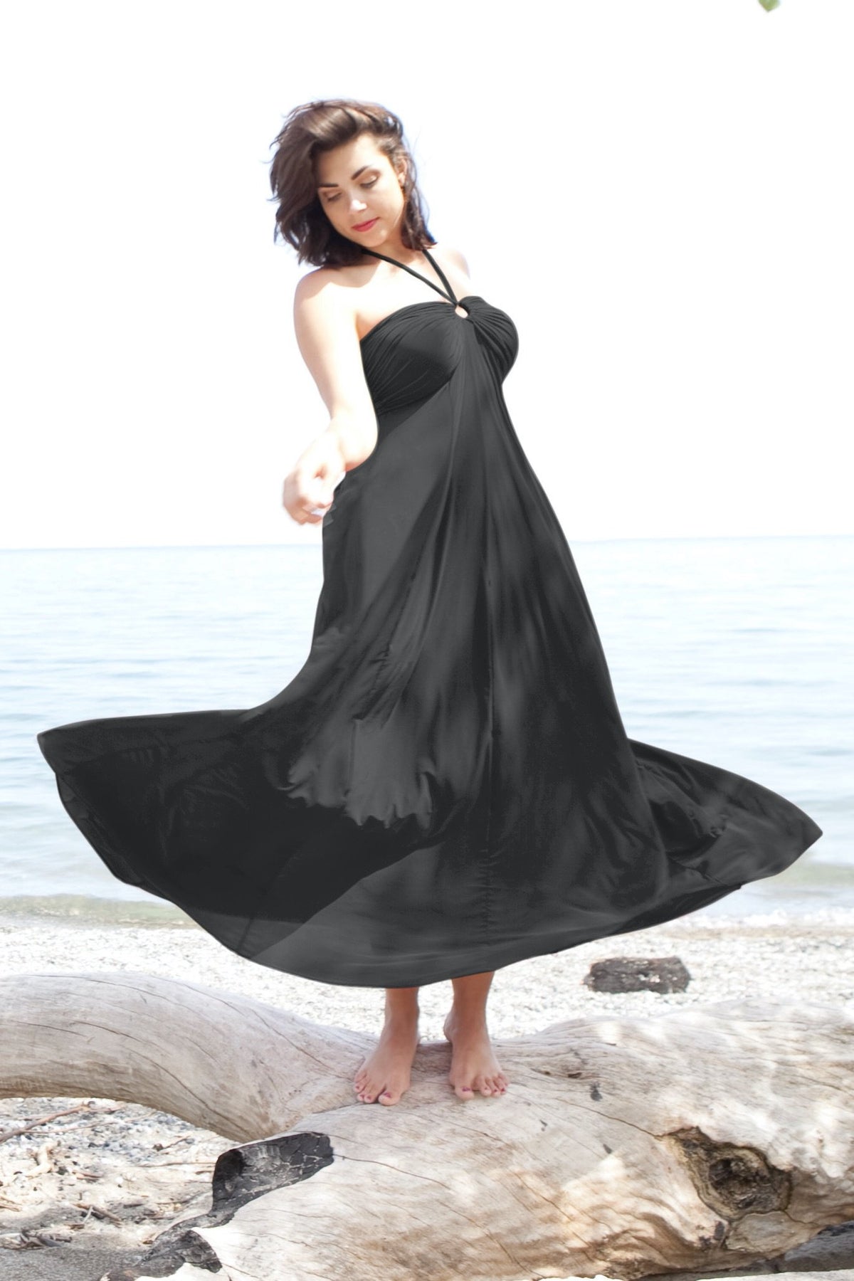 Diane Kroe - Maxi Bubble Dress (Black Brazil)