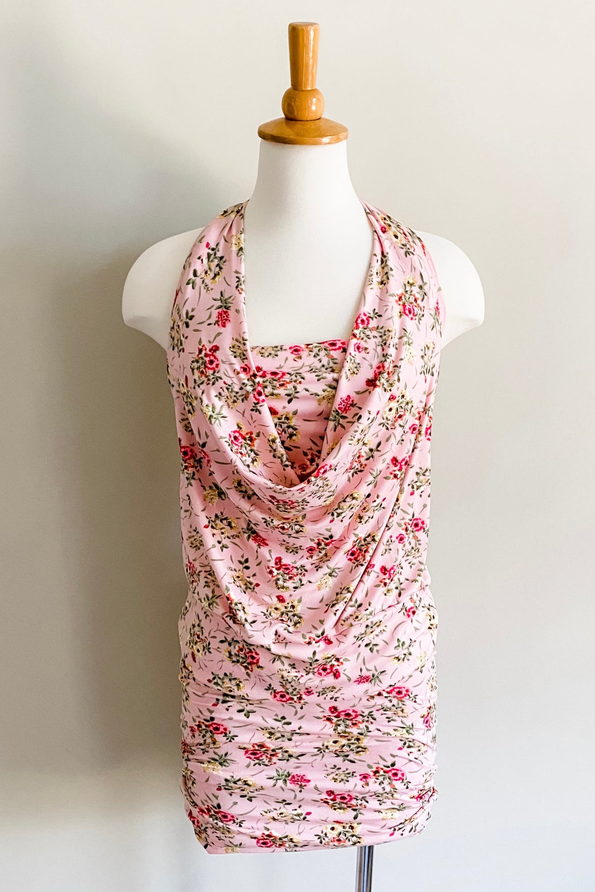 Diane Kroe One-4-All Top (Baby Pink Floral) - Warm Weather Capsule Collection