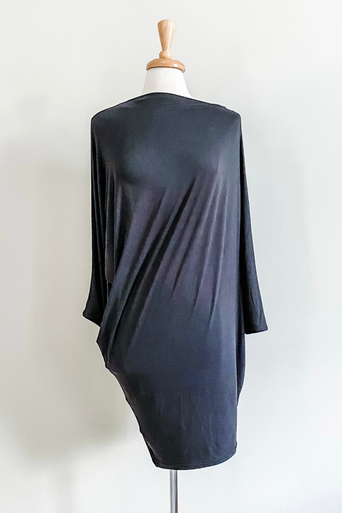 Diane Kroe Origami Dress (Black) - The Classic Capsule Collection