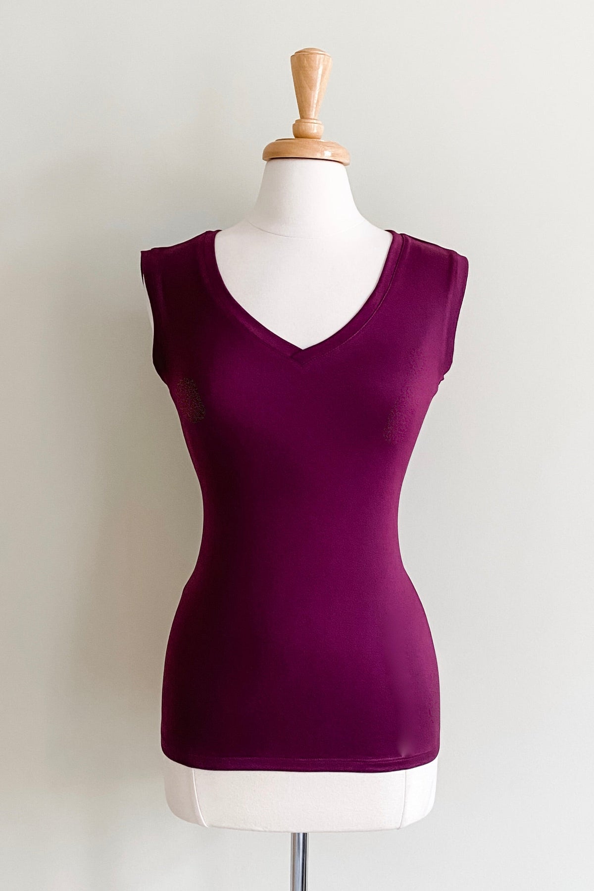 Convertible Cami Top in Eggplant 