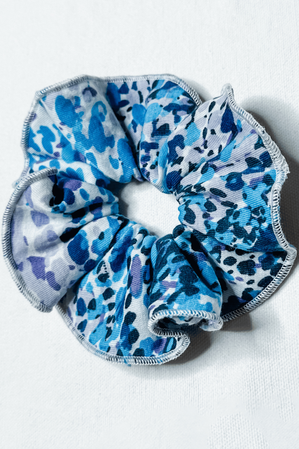 Scrunchies Accessories in Whirlpool Purple Blue from Diane Kroe