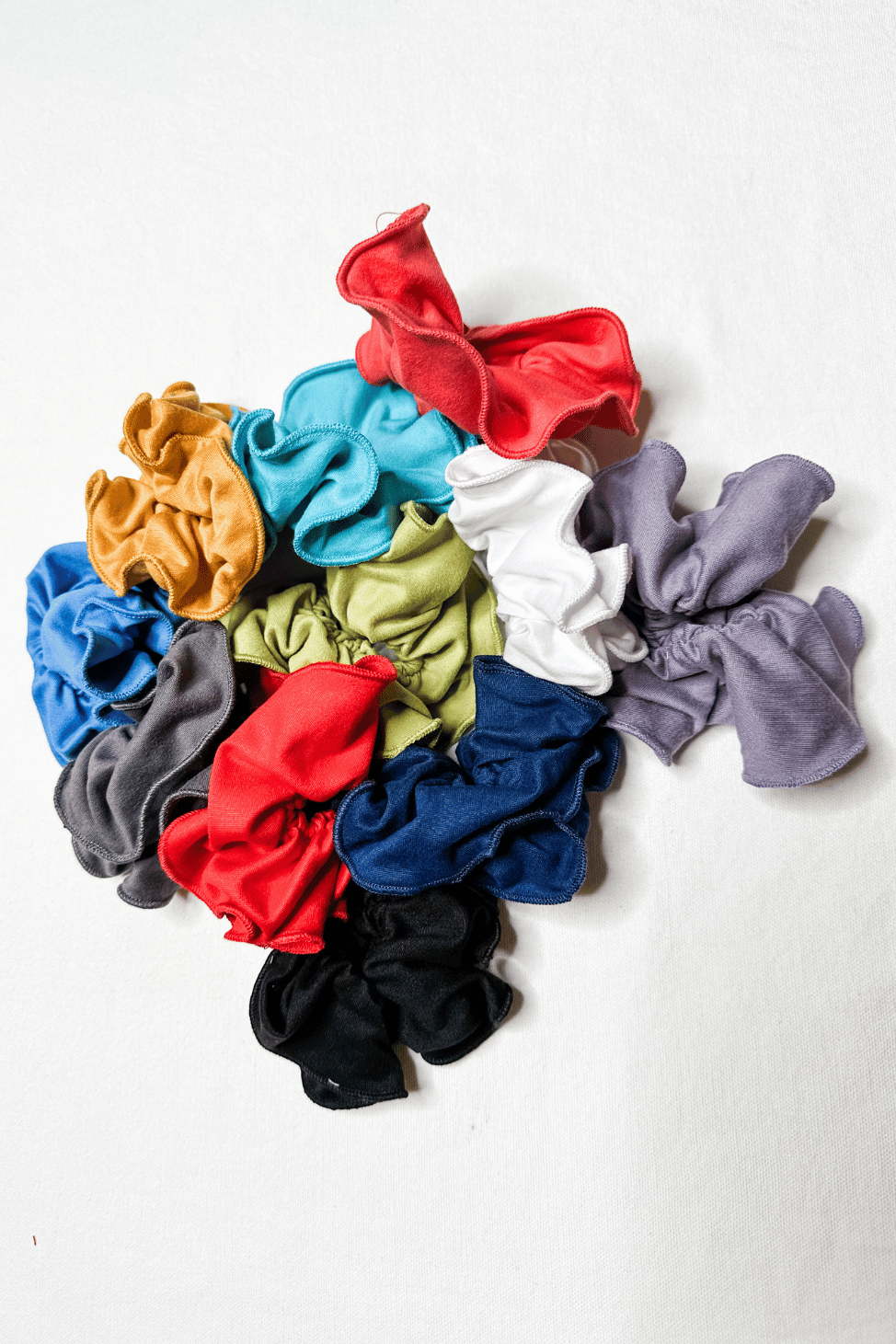 Scrunchies in Solid Colours from Diane Kroe