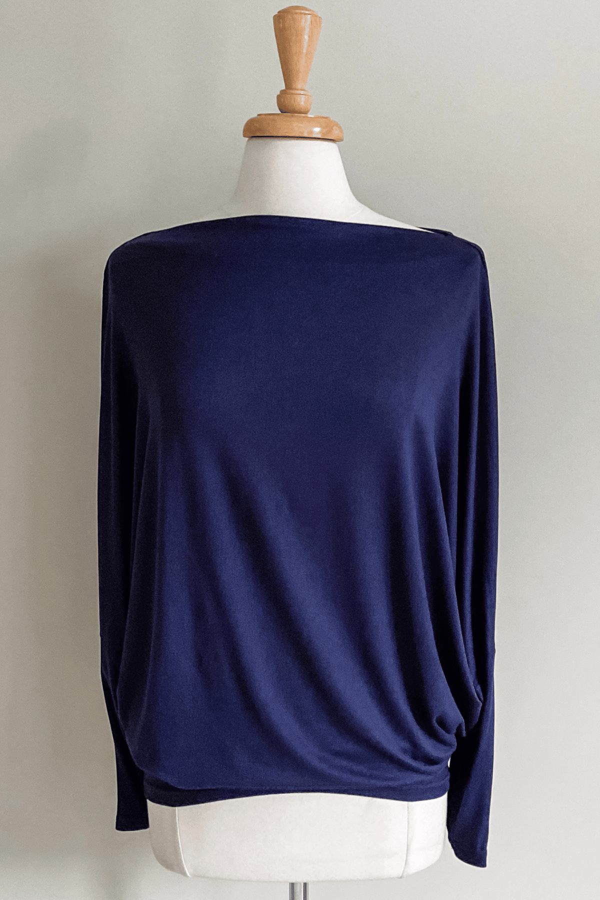 Explore More Sweatshirt in Navy Brushed Fall 2023 Collection  from Diane Kroe