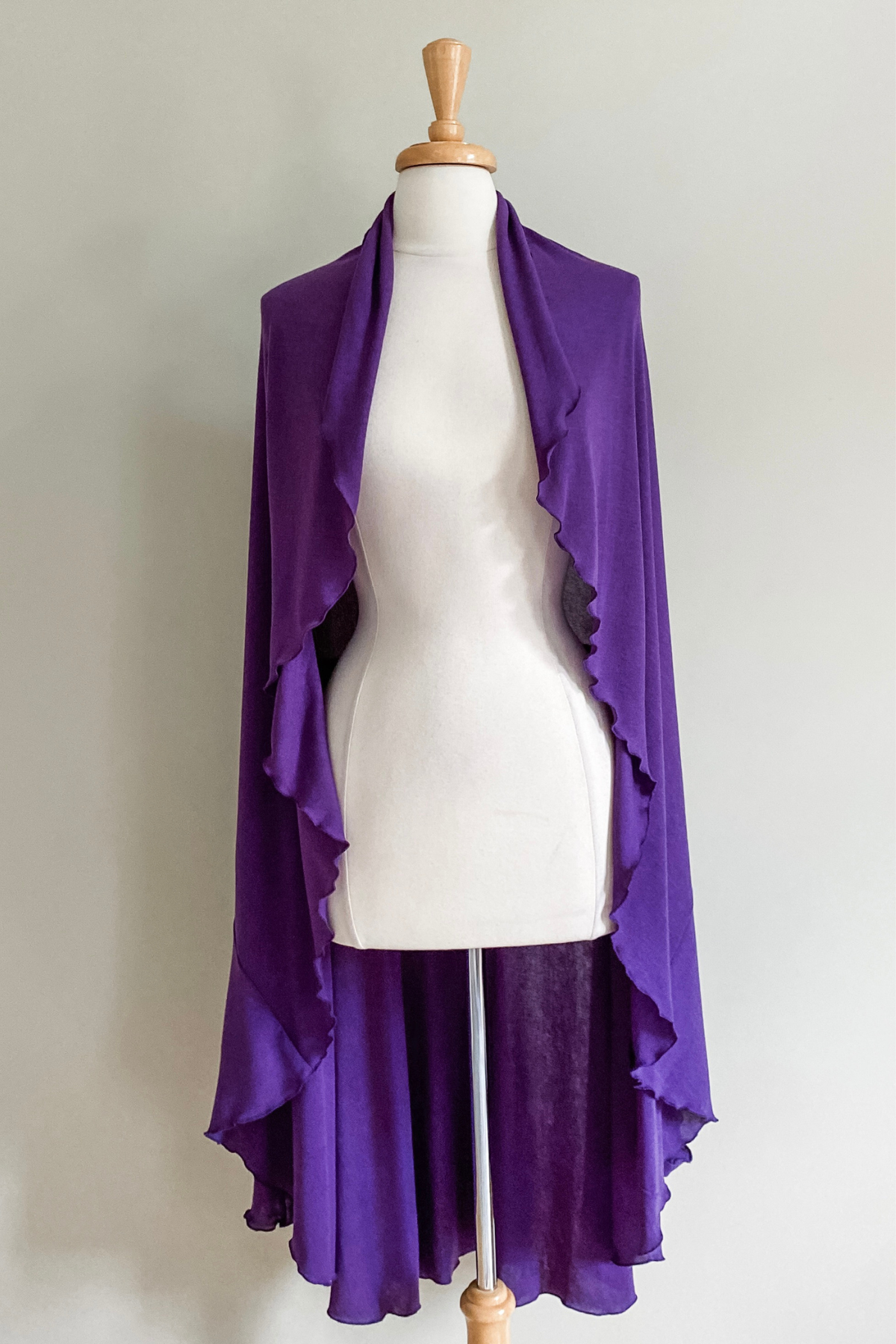 Infinity Flow Travel Cardigan in Purple color from Diane Kroe
