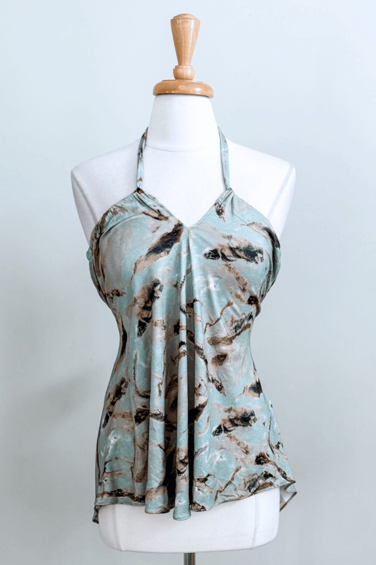 Evermore Top in Min Bark Eco Vero from Diane Kroe