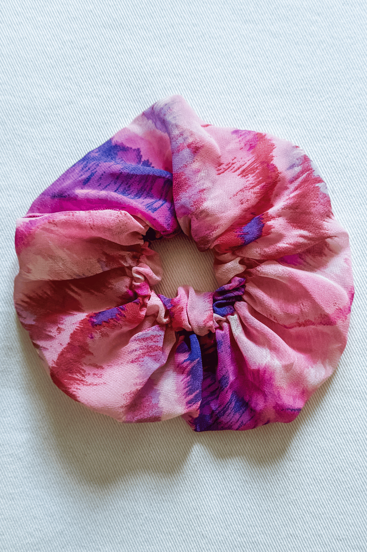 Scrunchie in Persian Chiffon Print from Diane Kroe