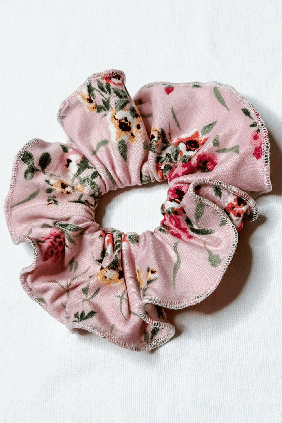 Scrunchies Accessories in Pink Floral from Diane Kroe