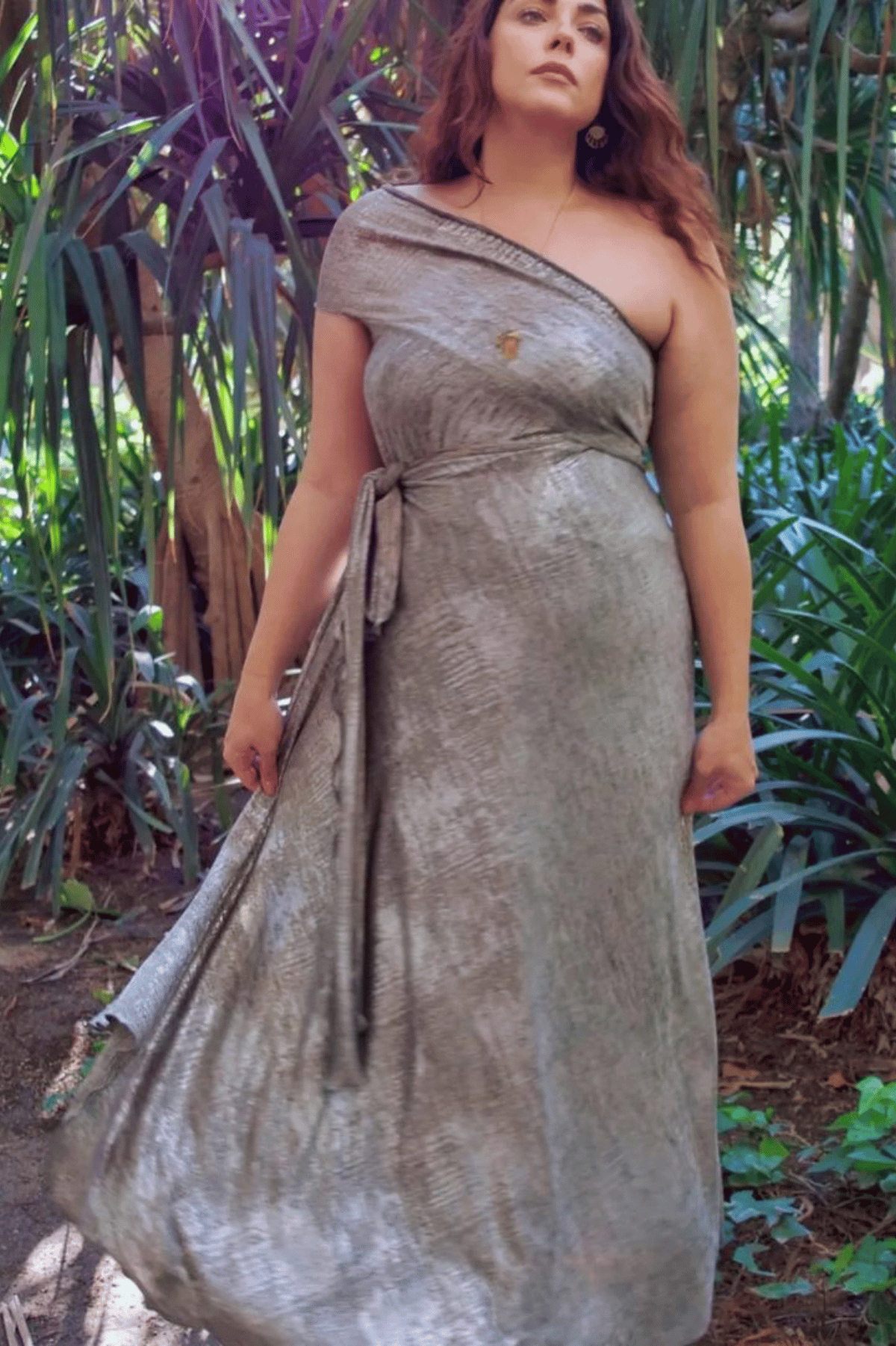 Goddess Dress in Lam Holiday Edition 2023 | Diane Kroe Goddess Dress in Lam Holiday Edition 2023 | Diane Kroe