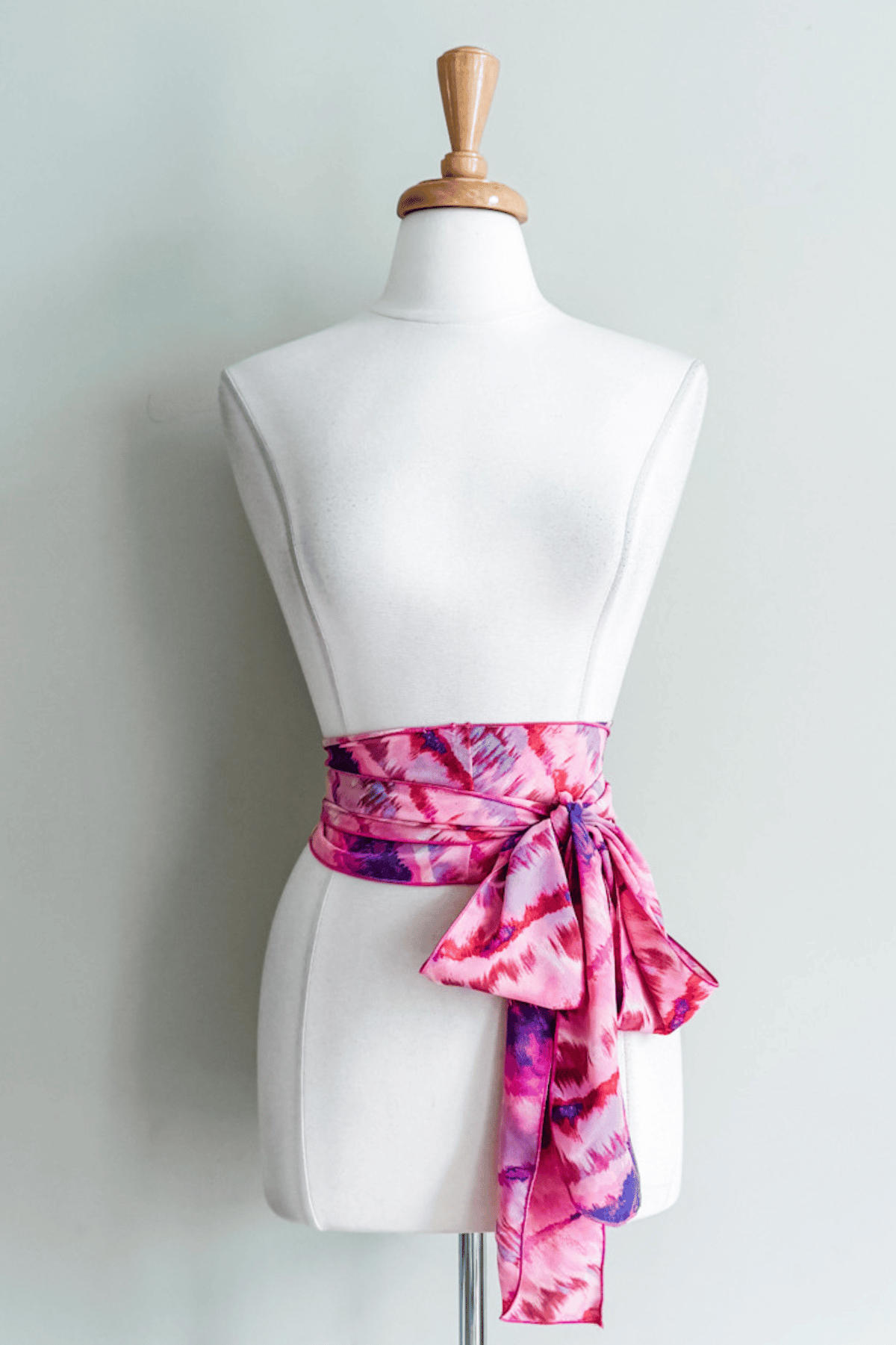 Matching Sash in Candy Floss print