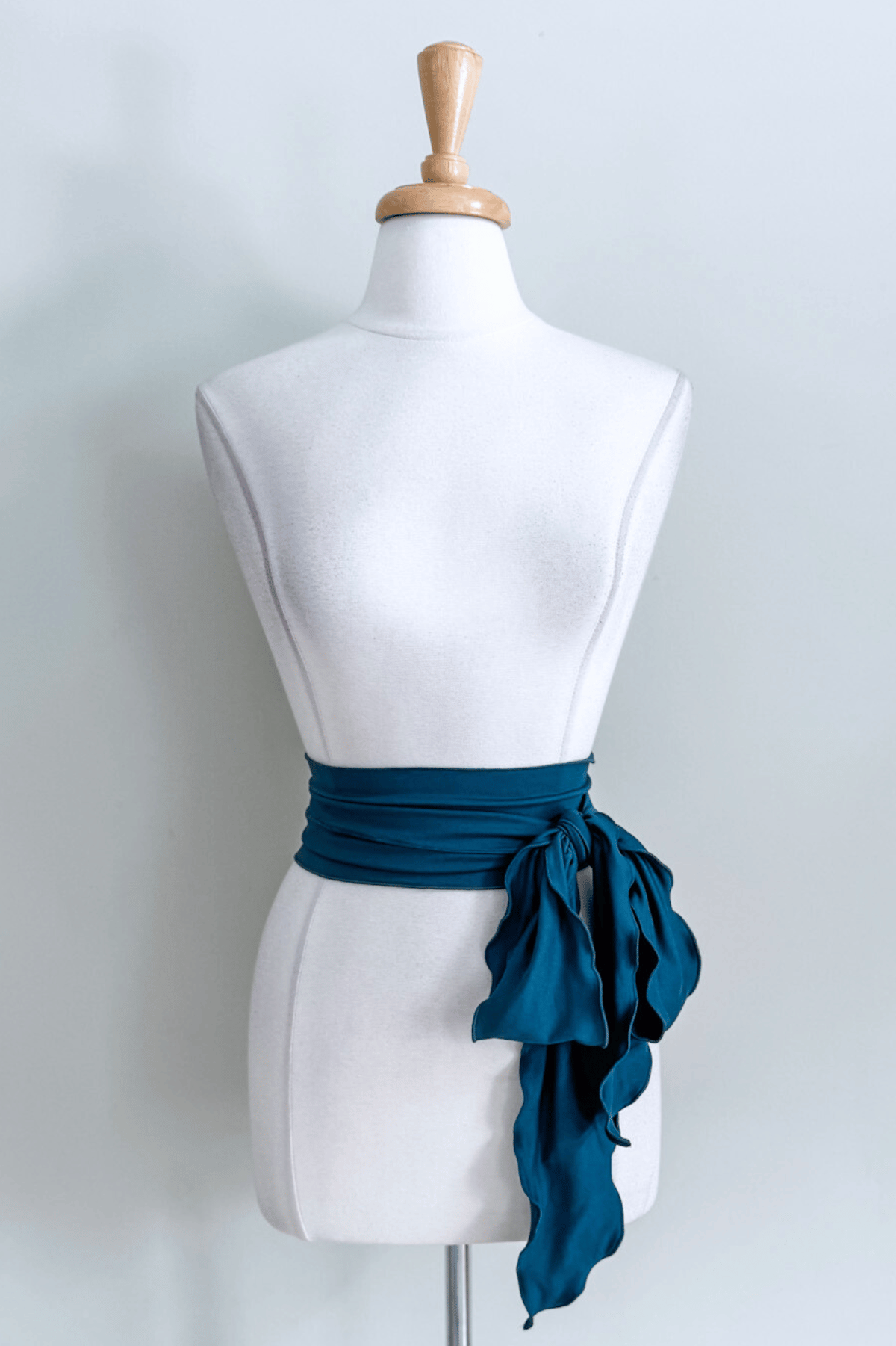 belt for silk dress FRCOLOR Black Satin Sash Wide Silk Belt Special Occasions Dress Embellishment