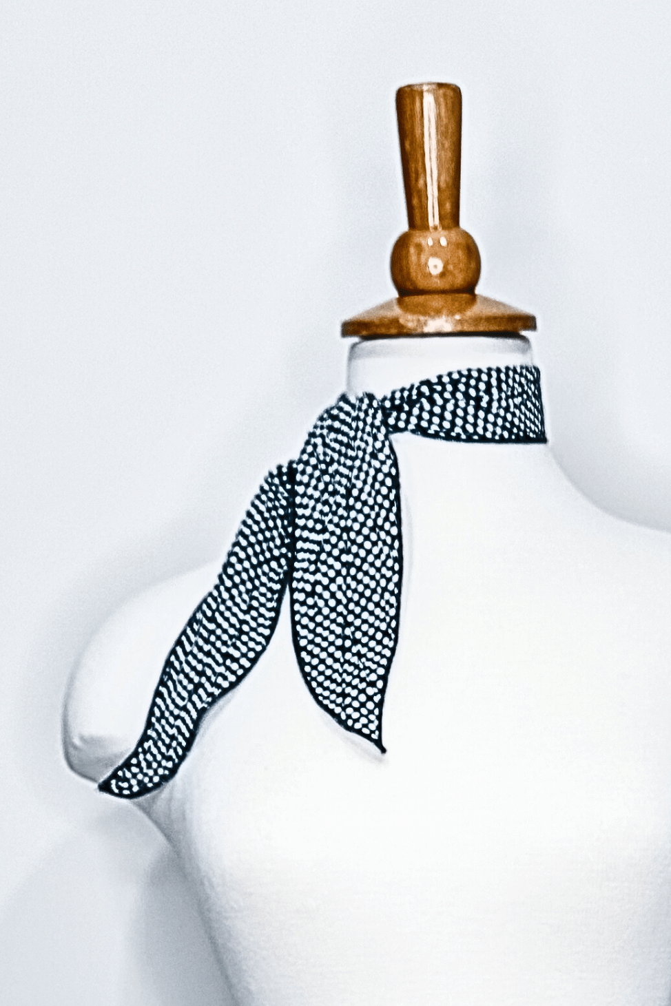 Multiway Tie in Carnation Black Background from Diane Kroe