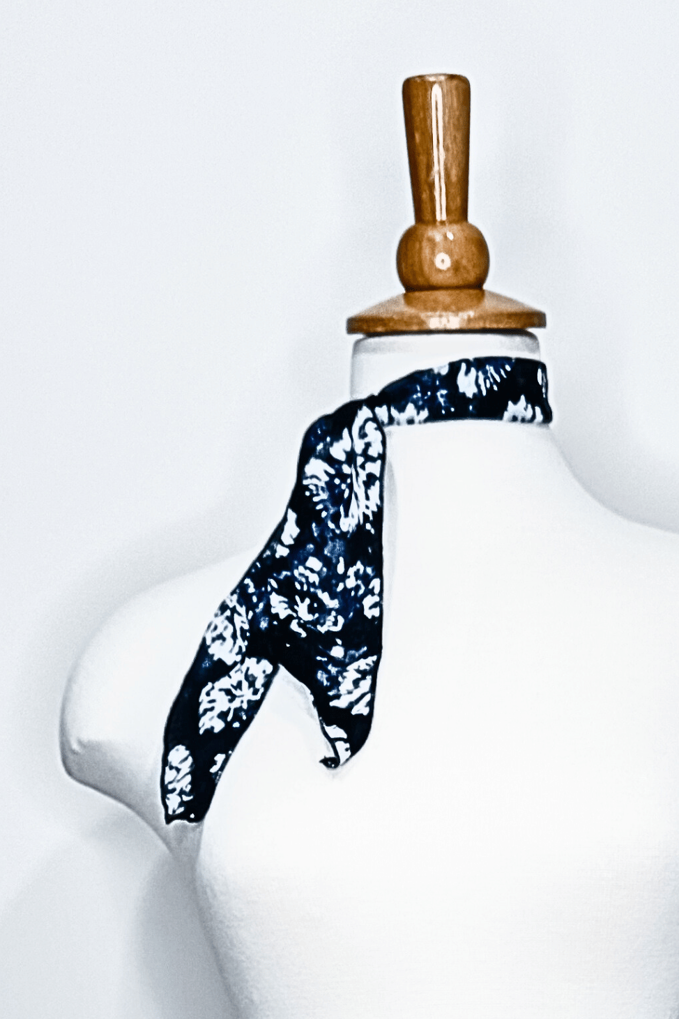 Multiway Tie in Carnation Black Background from Diane Kroe