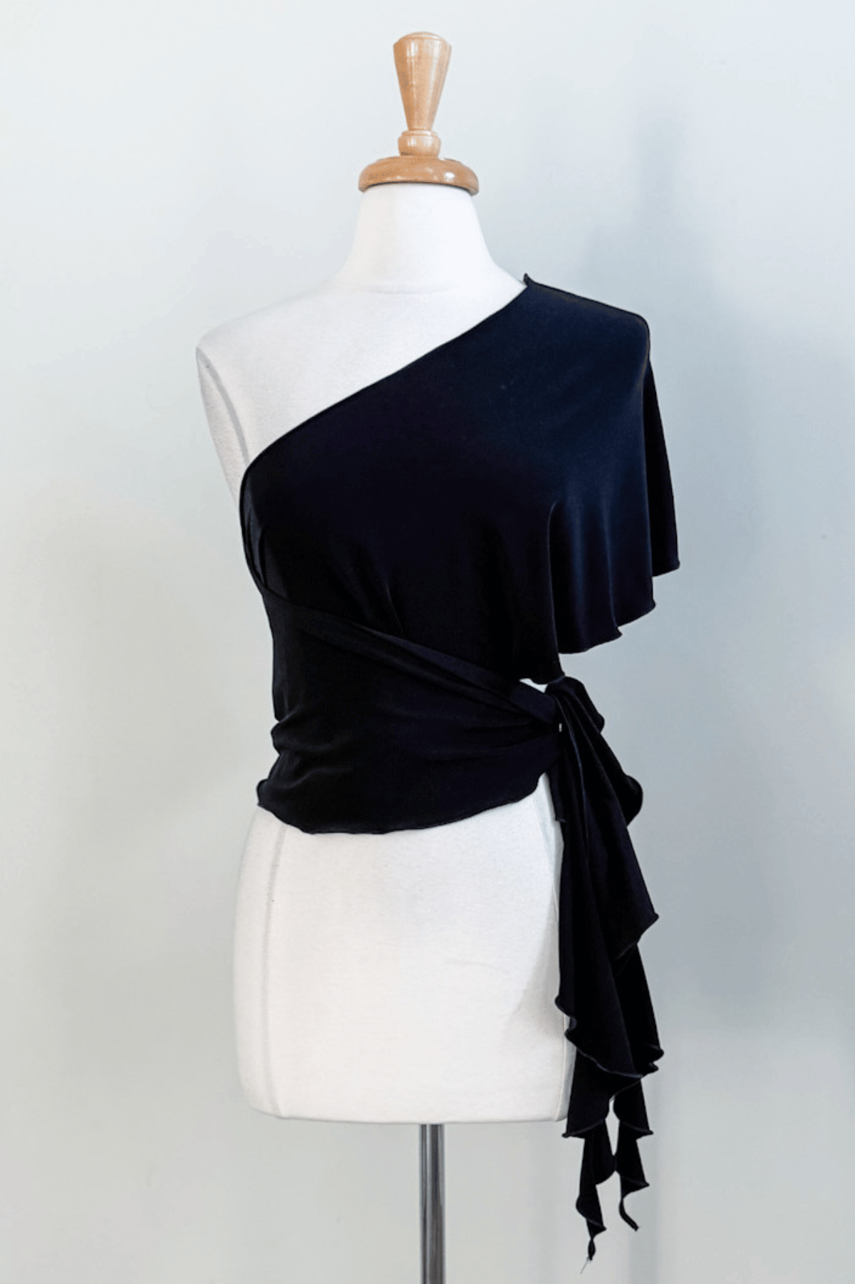 Multiway Frill Accessory in Black from Diane Kroe