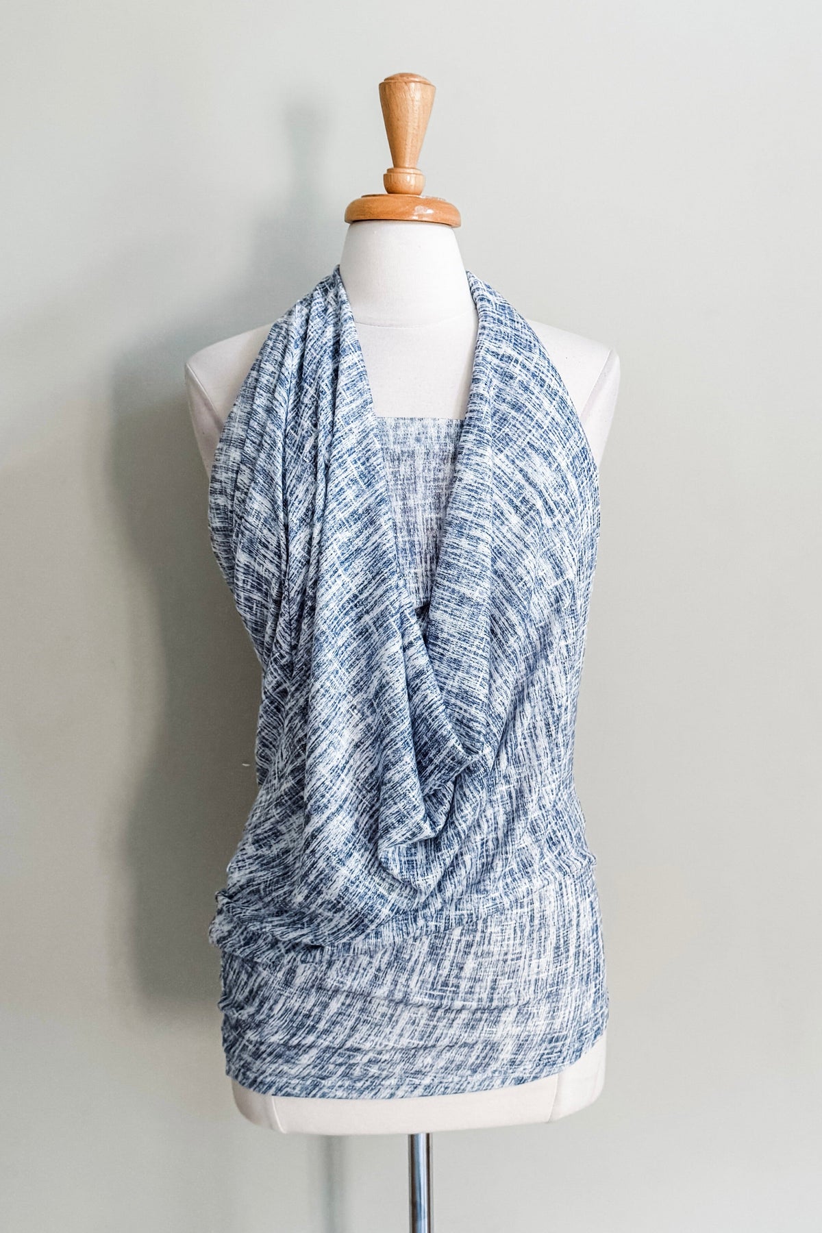 Origami Dress | Santorini Slub