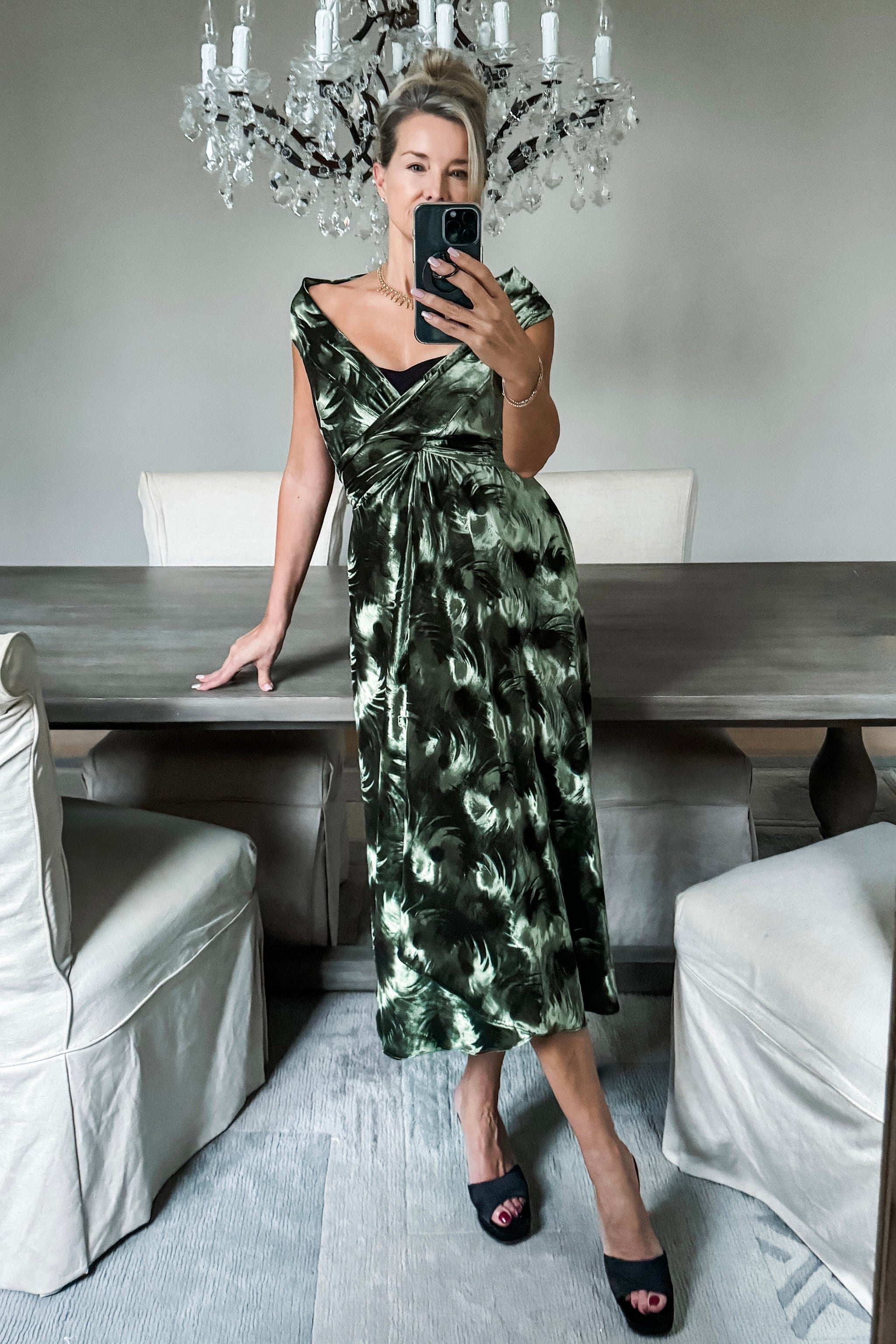 Goddess Dress in Velveteen | Diane Kroe Goddess Dress in Velveteen | Diane Kroe