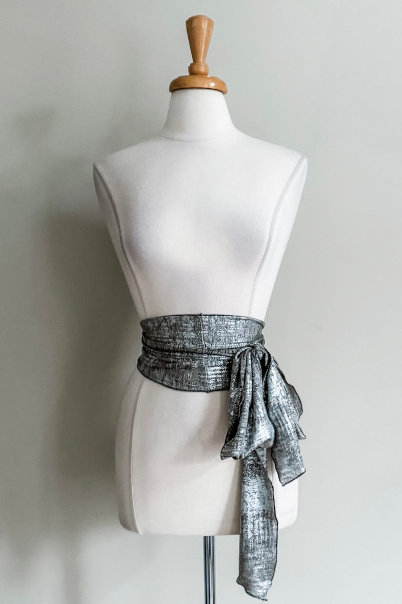 Lamé Sash from Diane Kroe