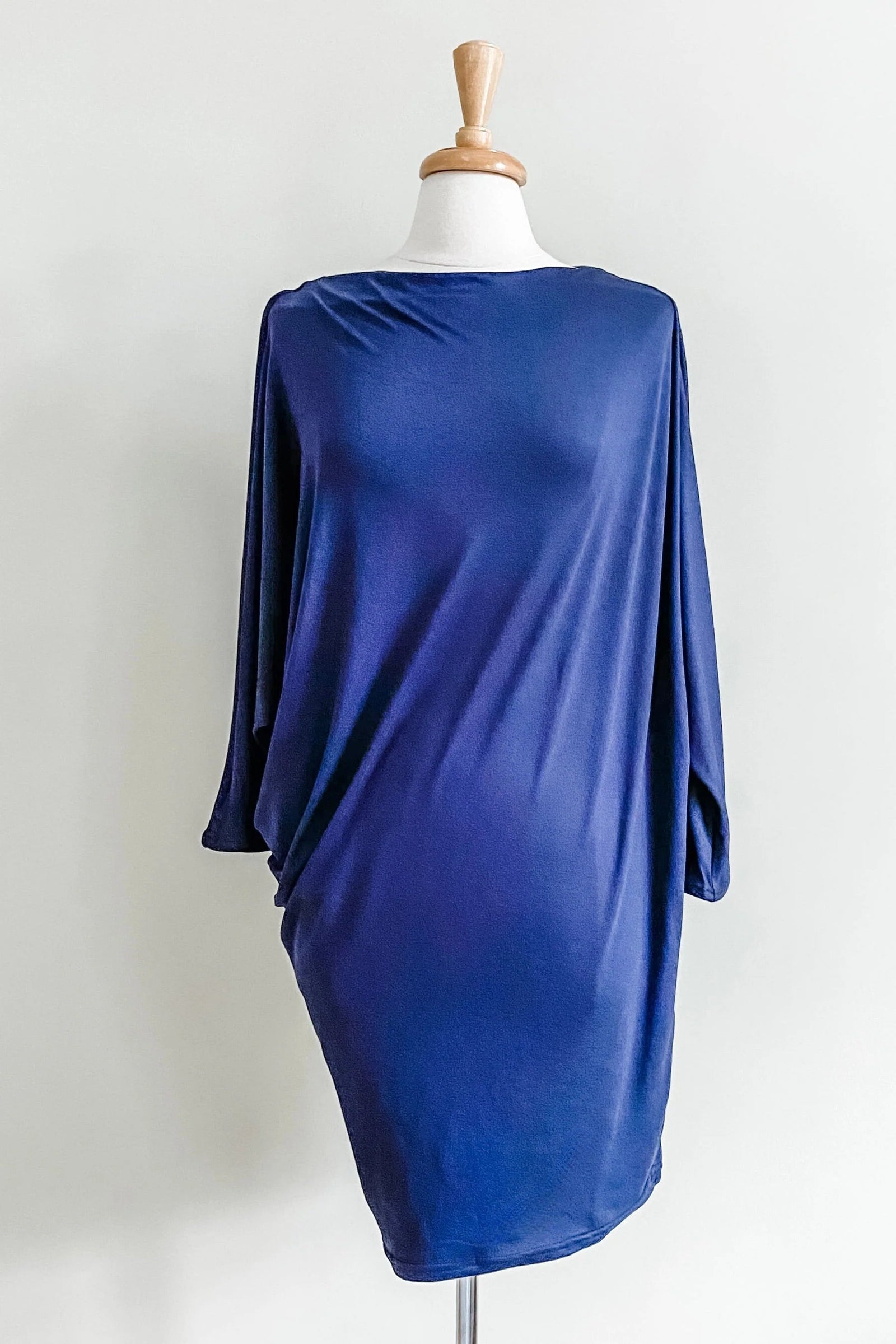 Diane Kroe Origami Dress in Navy