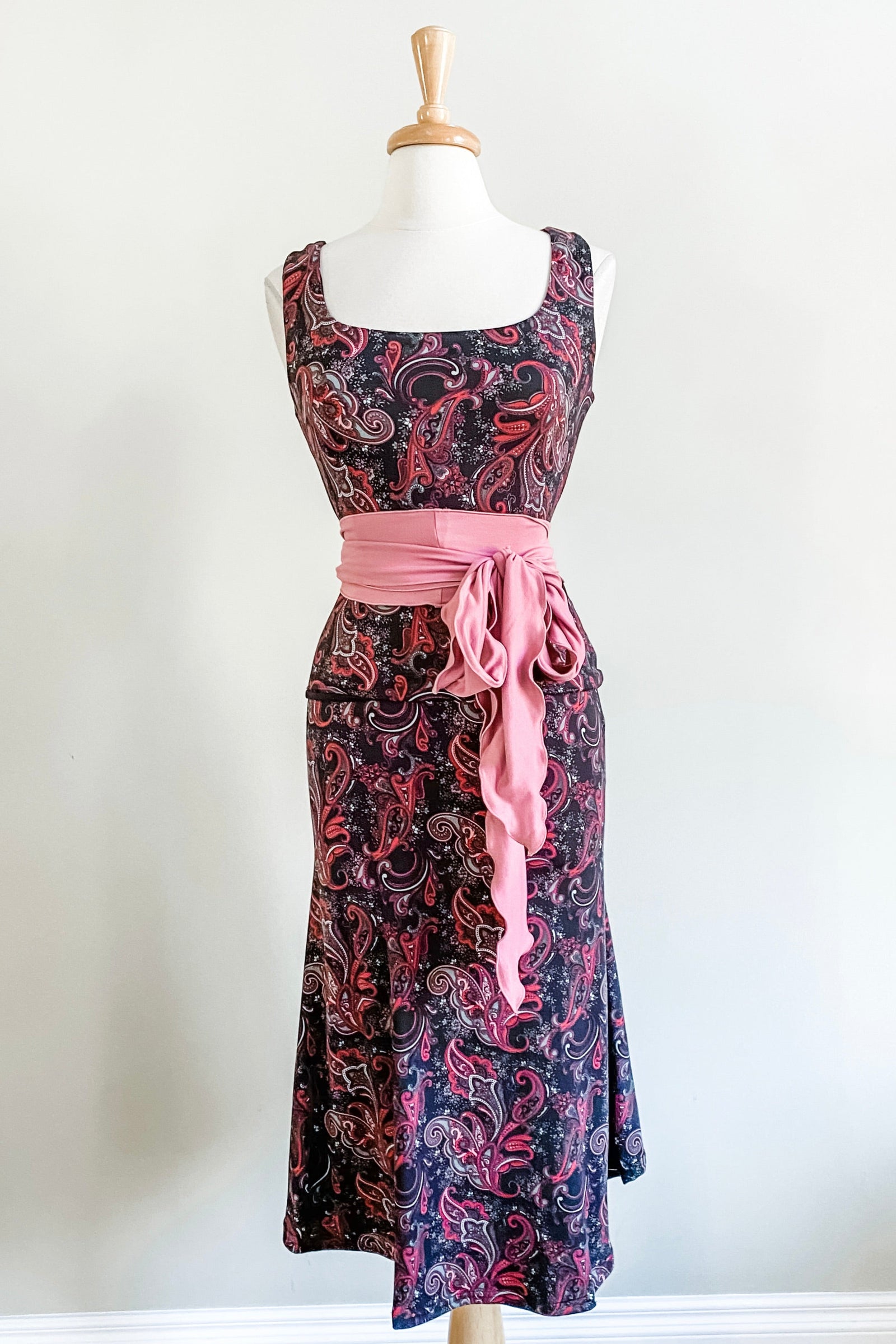 Diane Kroe Sash Belt (Rose) - The Classic Capsule Collection