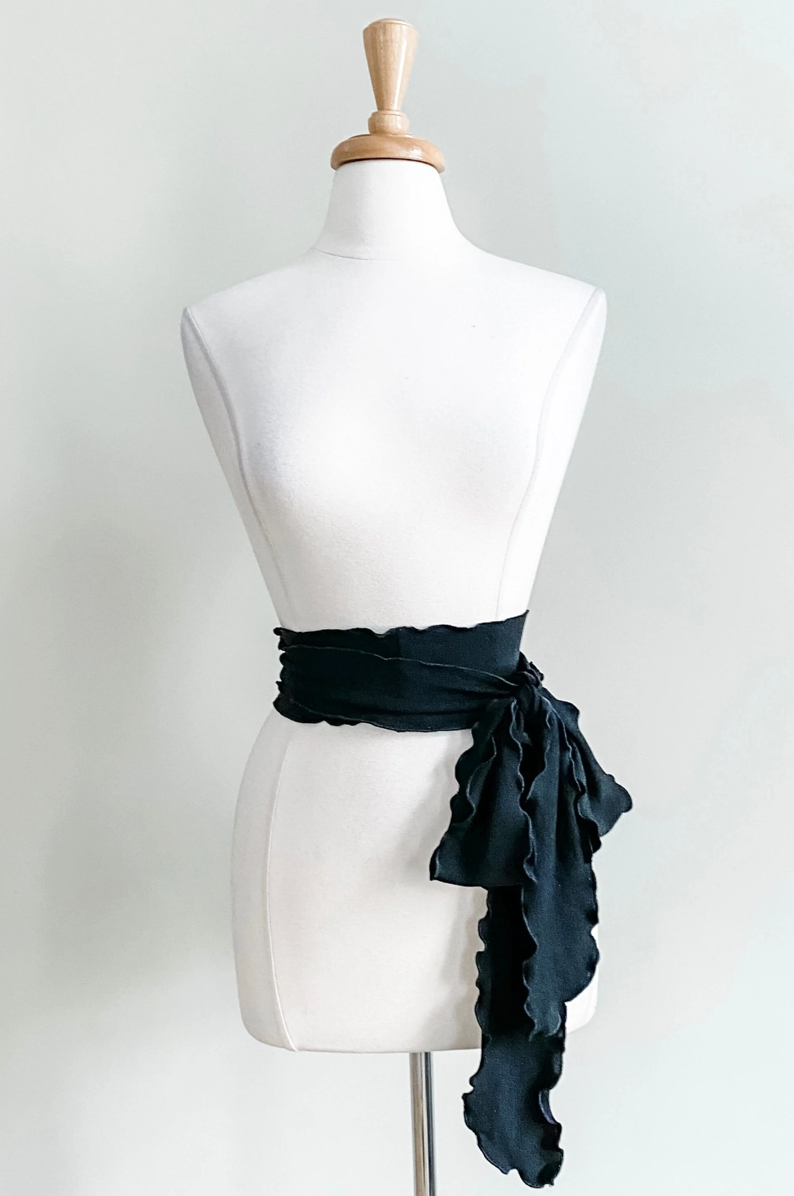 Matching Sash in Black color from Diane Kroe