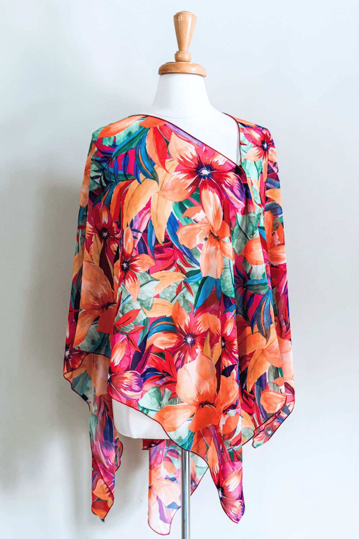 Butterfly Wrap in Calypso print from Diane Kroe