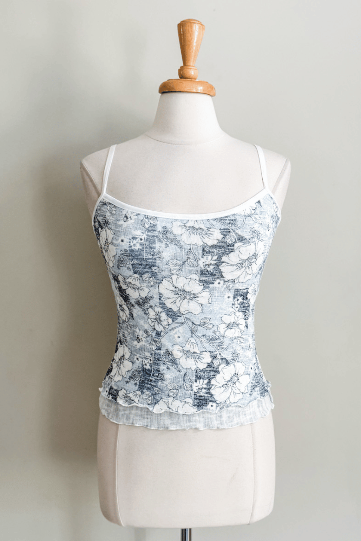 Dual Cami in Floral Sky print from Diane Kroe