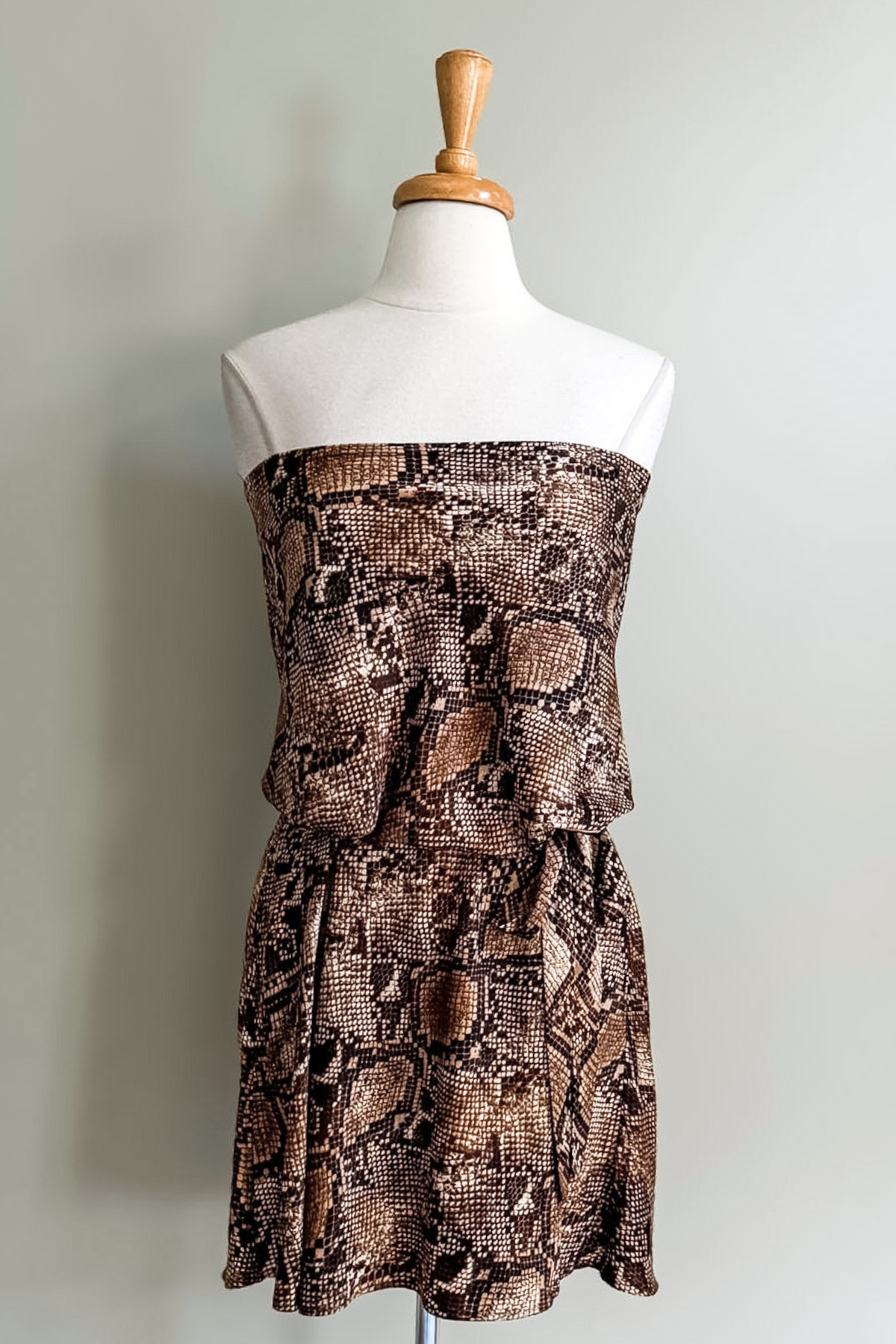 Satin Skirt Dress