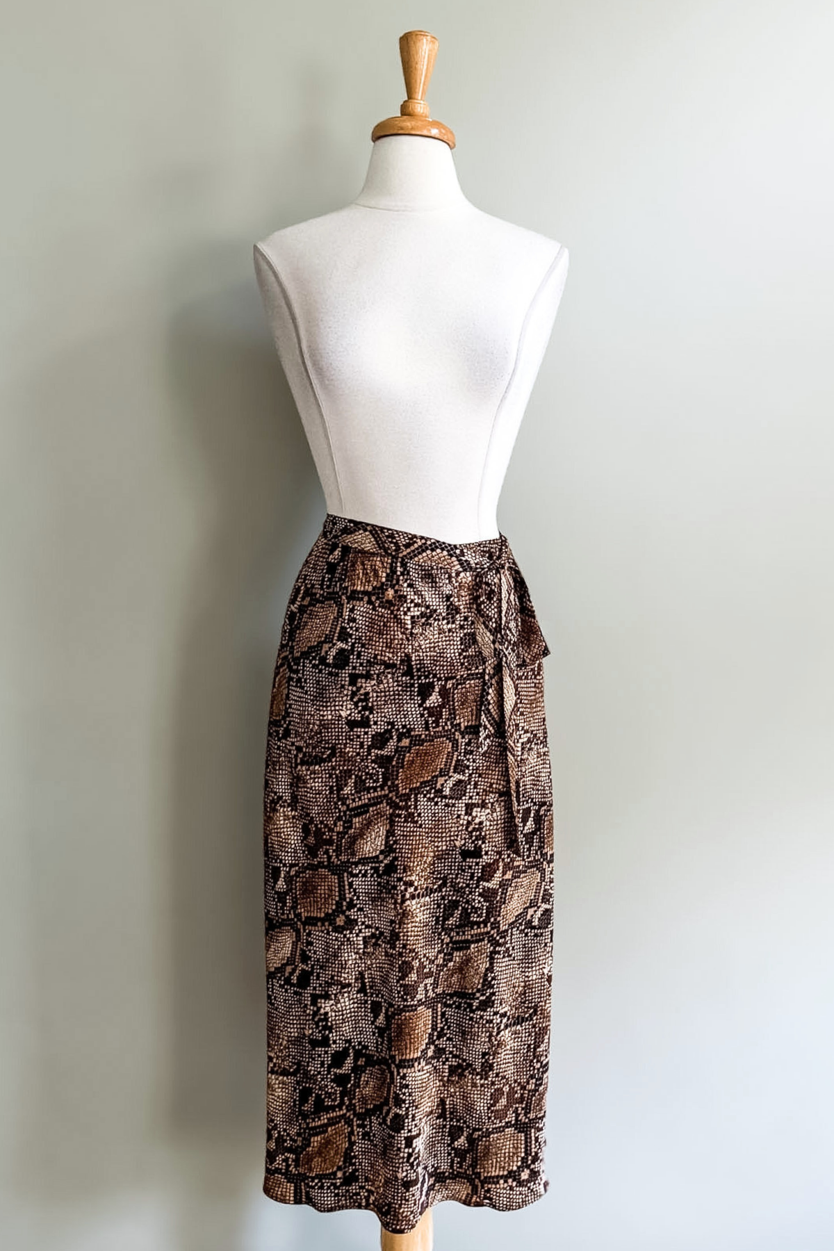 Satin Skirt Dress