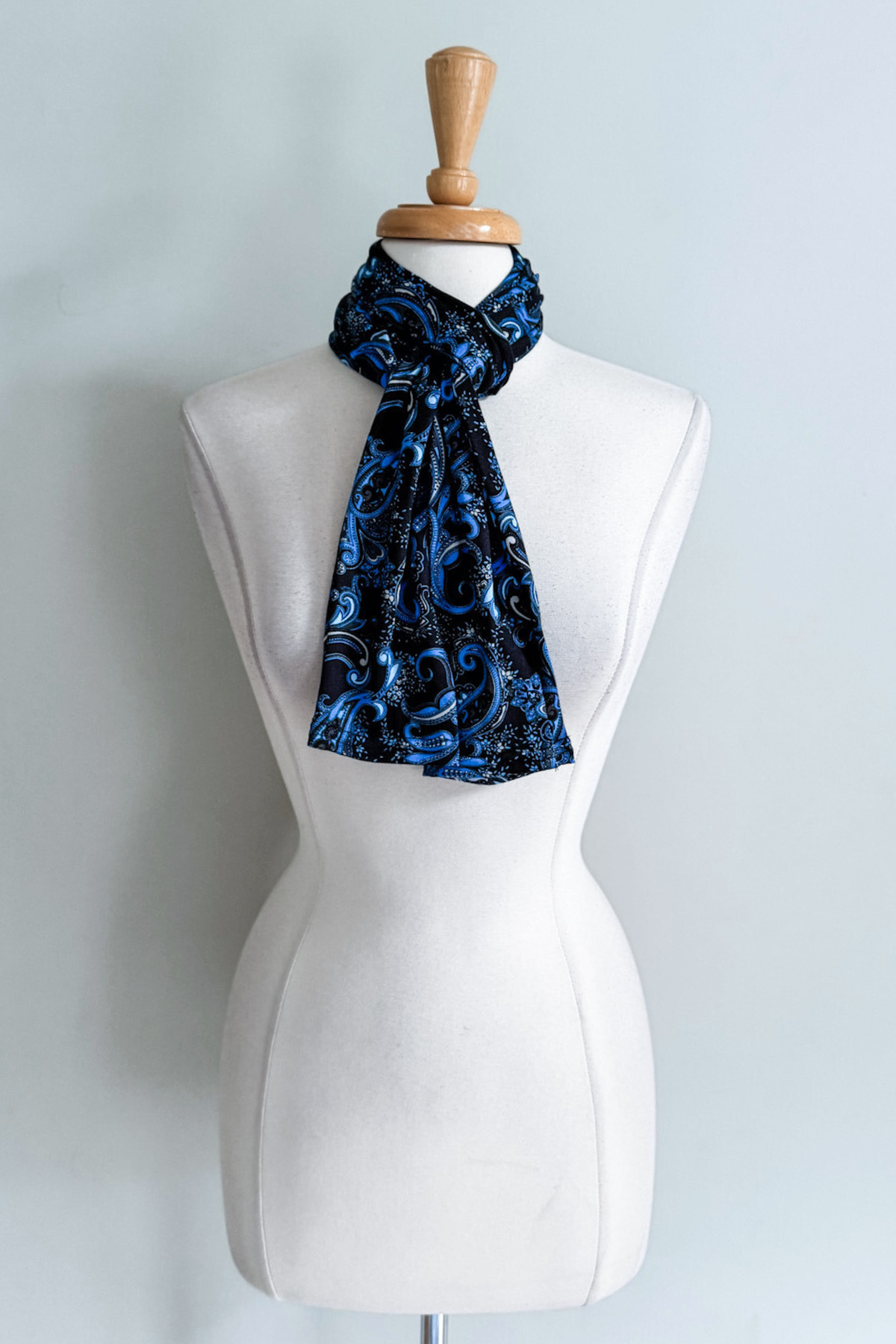 Sleeve Sash | Blue Paisley
