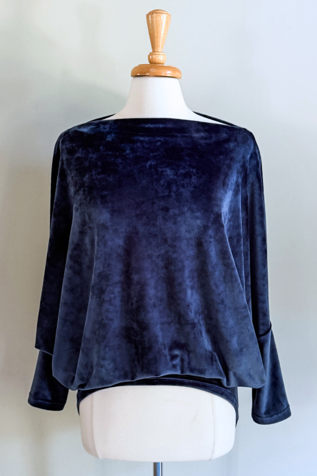 Blue Velvet Explore More Sweatshirt by Diane Kroe — a soft, cozy, and stylish travel essential