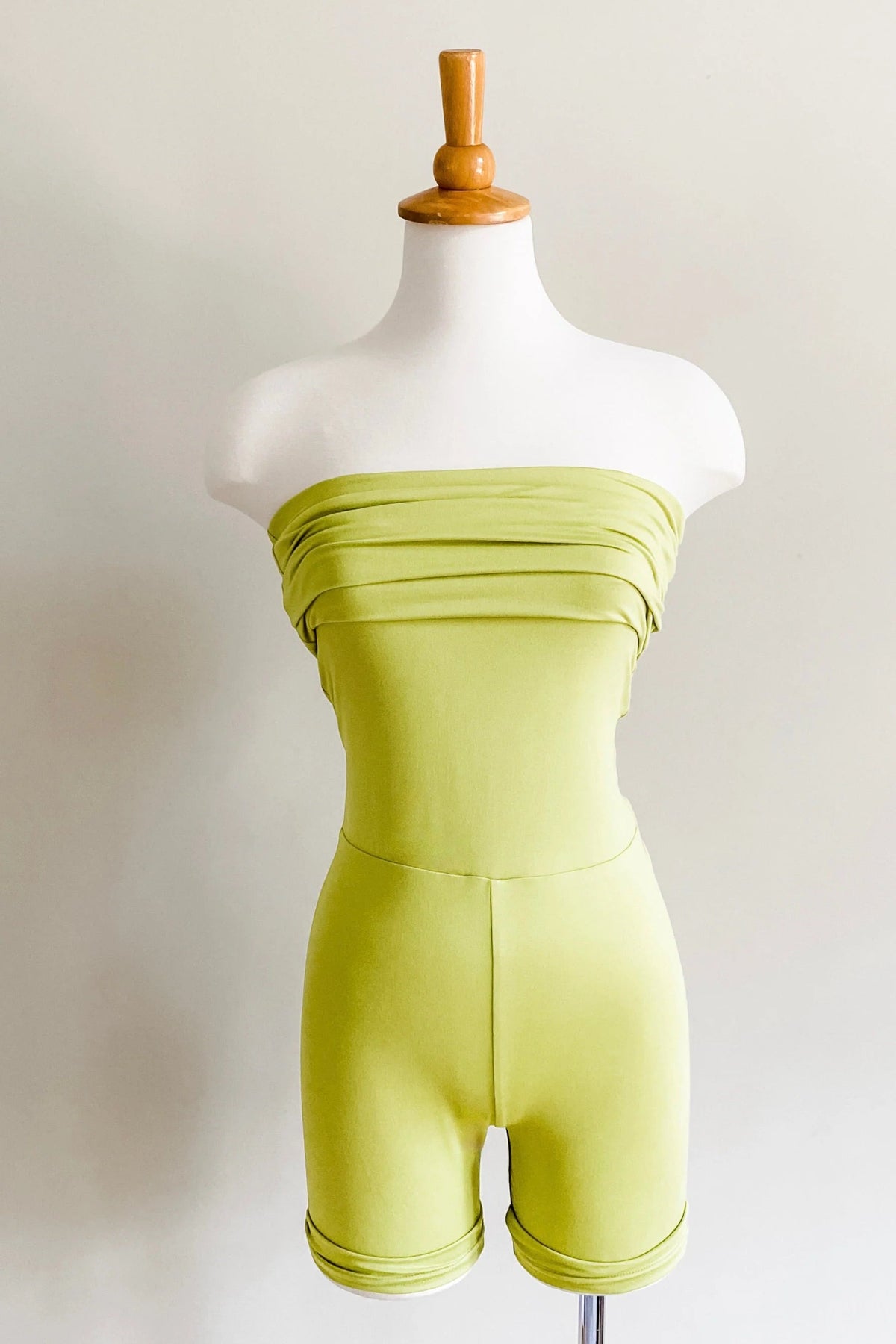 Skort | Chartreuse