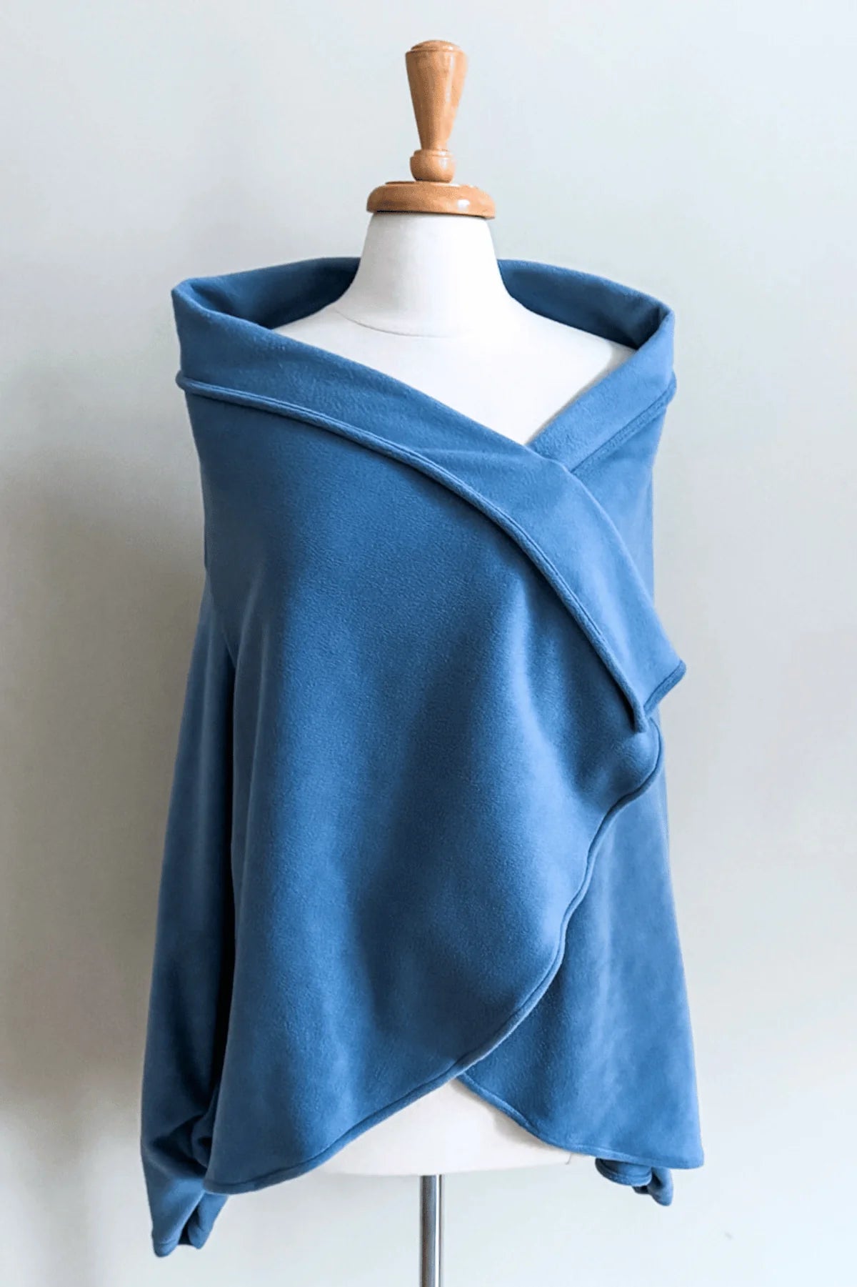 Glacier Fleece Wrap | Denim