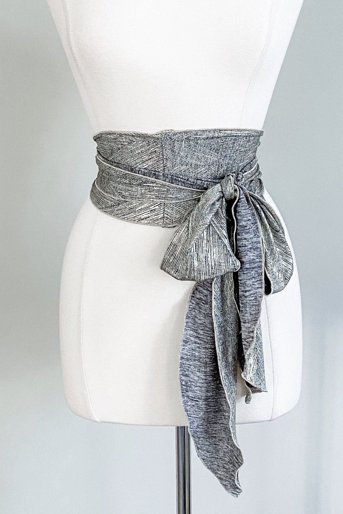 Matching Sash | Gold Lamé