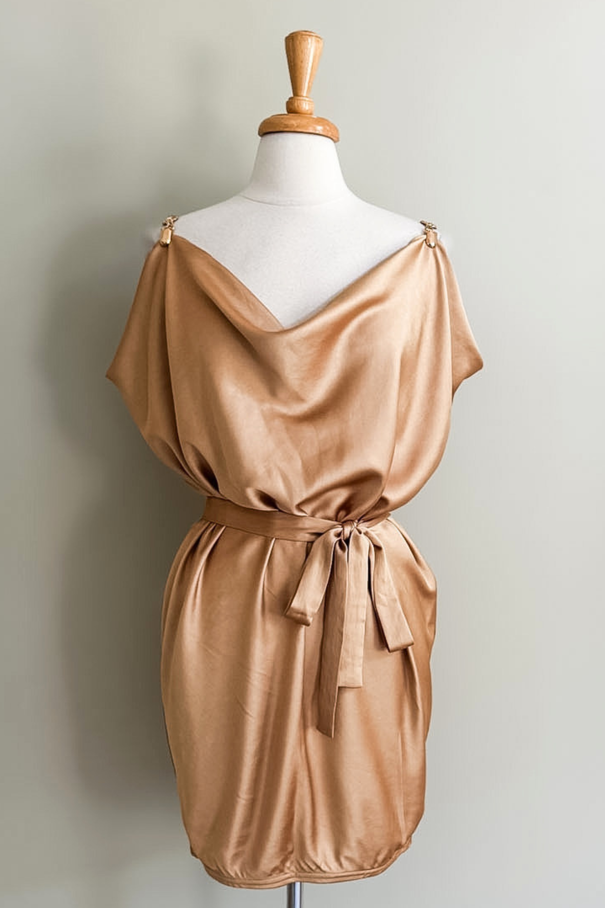Satin Skirt Dress