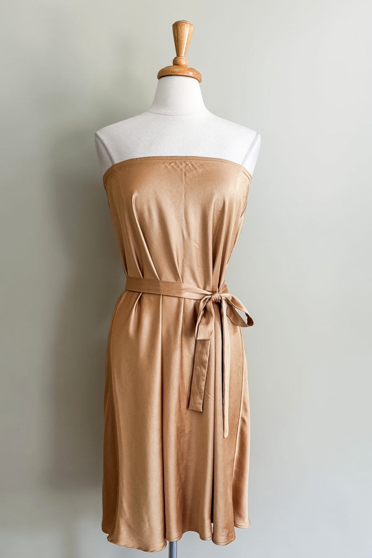 Satin Skirt Dress
