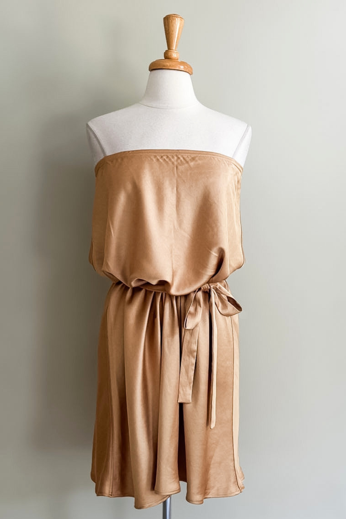 Satin Skirt Dress