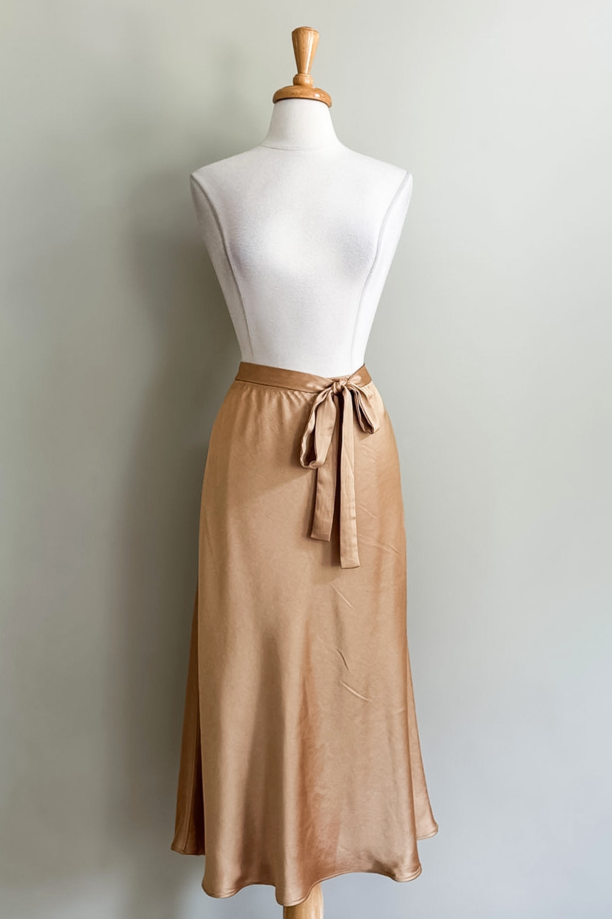 Satin Skirt Dress