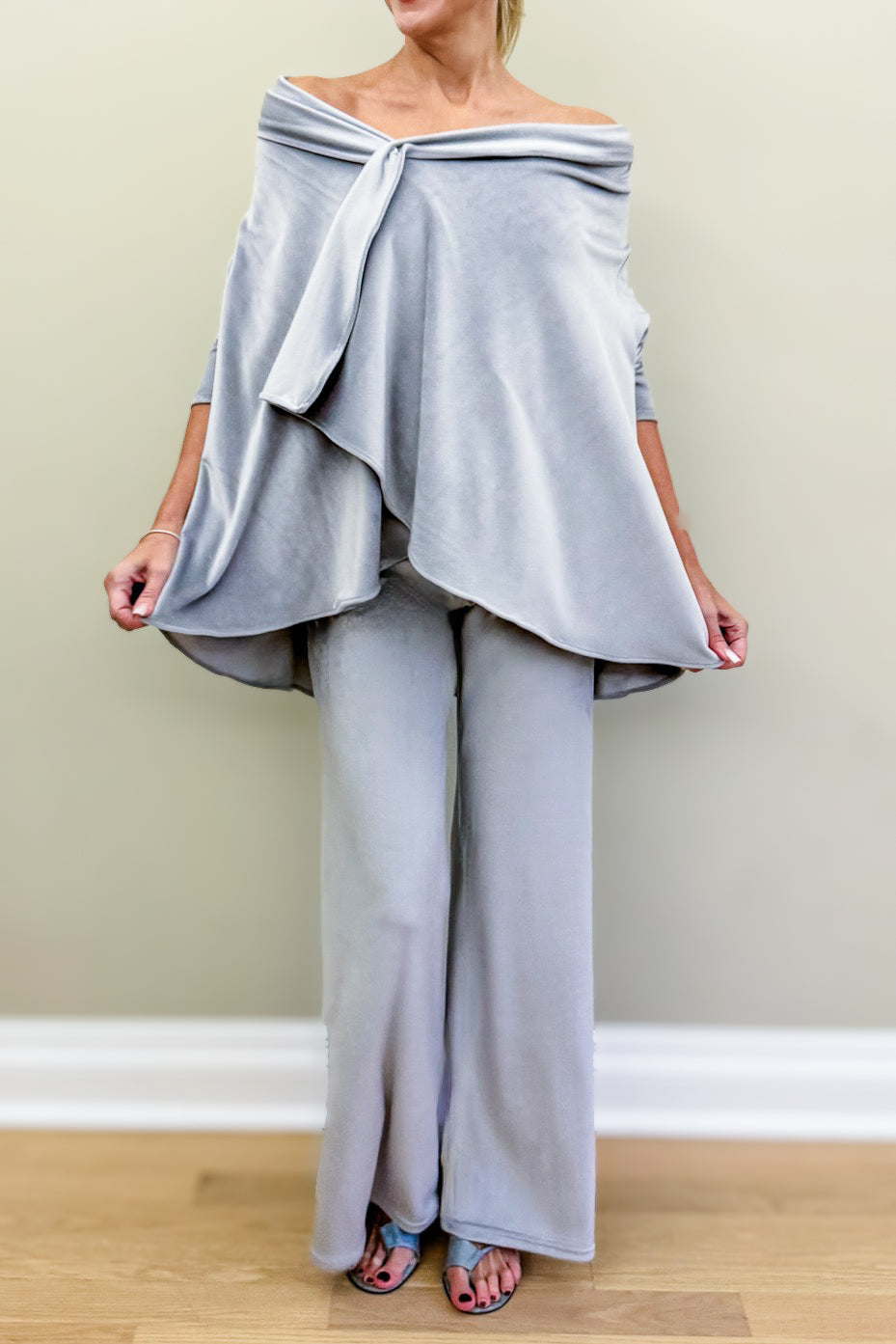 Pants | Grey Velvet