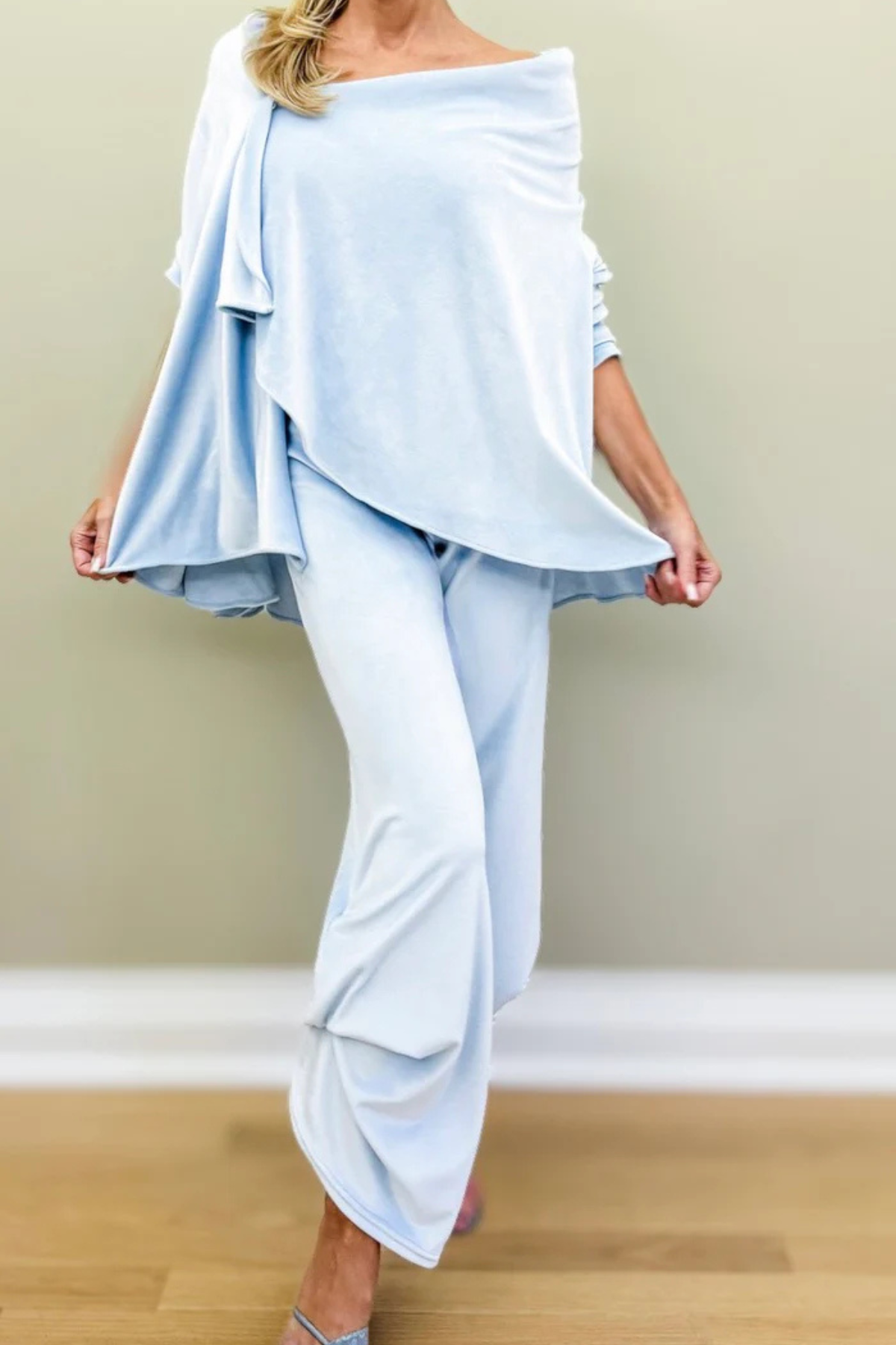 Minkey Wrap | Velvet Cardigan