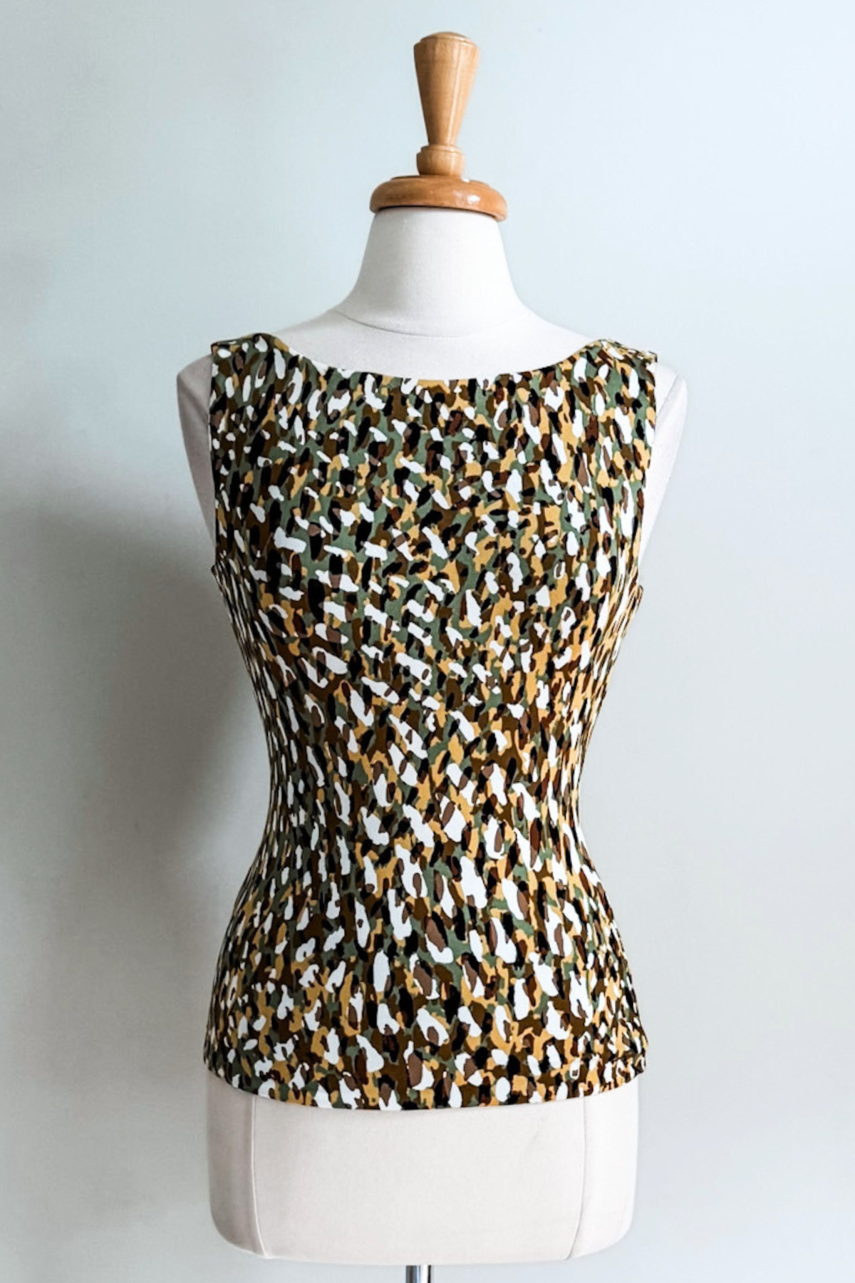 Reversible Matching Bralette | Kaleidoscope Olive