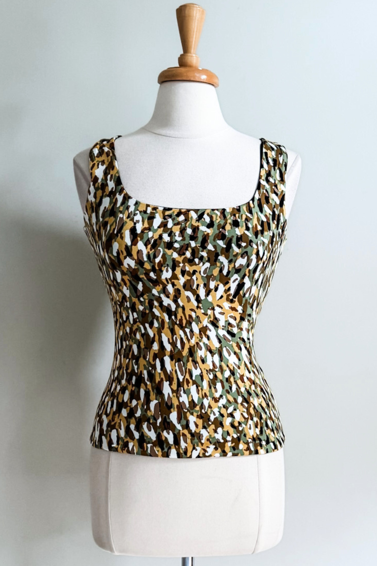 Reversible Matching Bralette | Kaleidoscope Olive