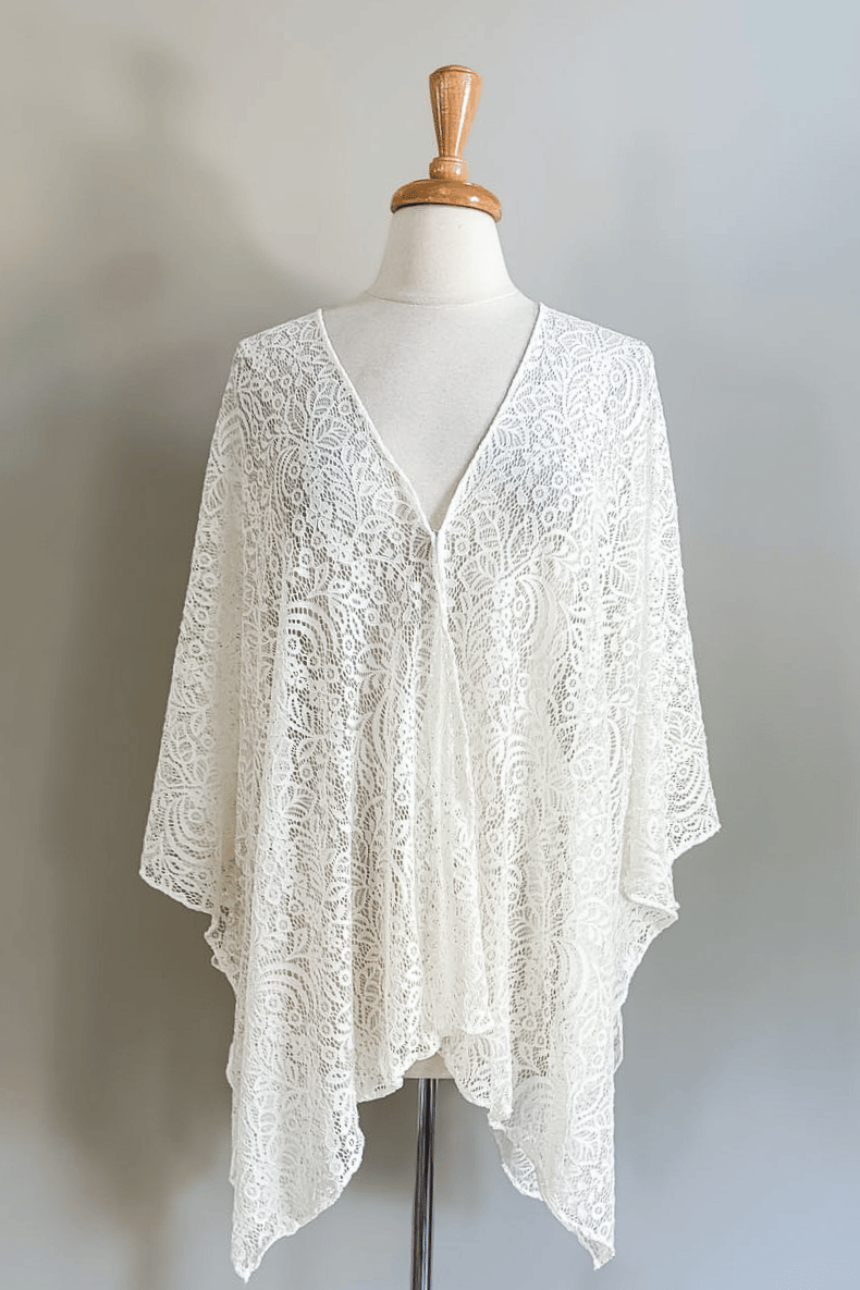 Butterfly Wrap | Mantilla Lace