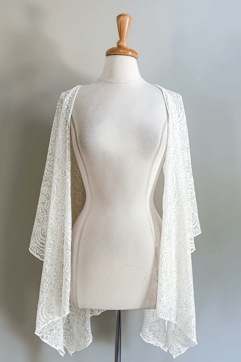 Butterfly Wrap | Mantilla Lace