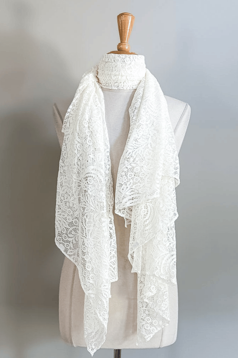 Butterfly Wrap | Mantilla Lace