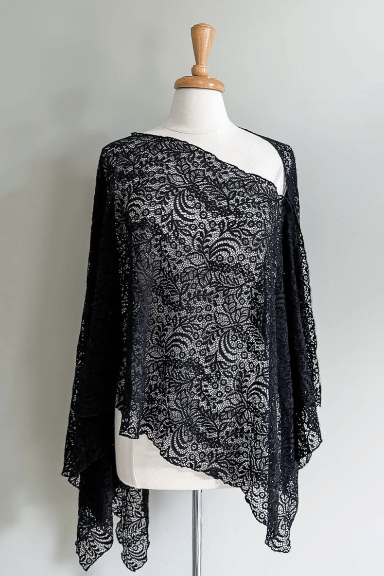 Butterfly Wrap | Mantilla Lace