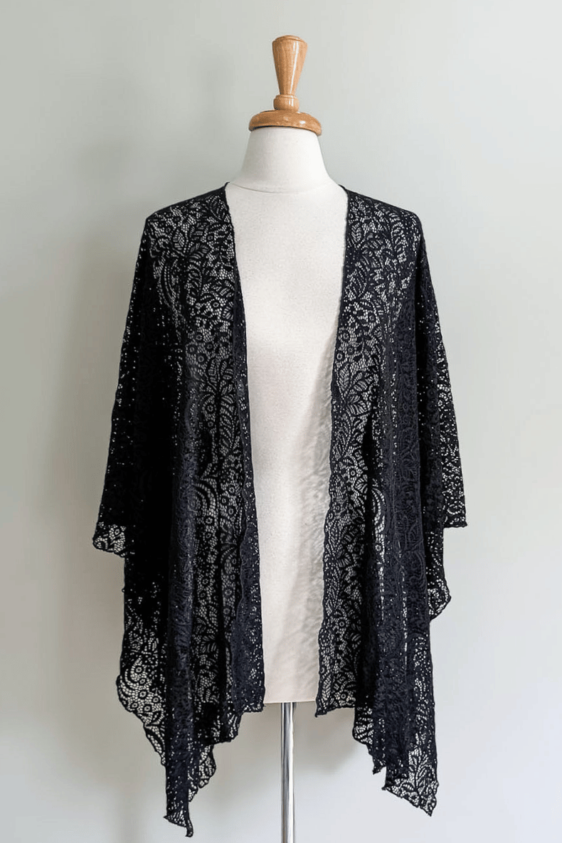Butterfly Wrap | Mantilla Lace