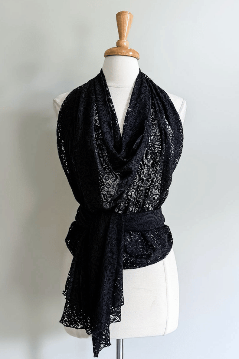 Butterfly Wrap | Mantilla Lace