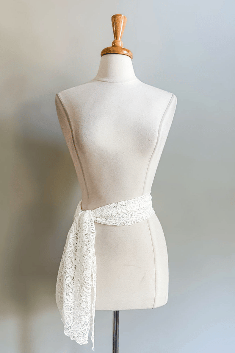 Matching Sash | Mantilla Lace